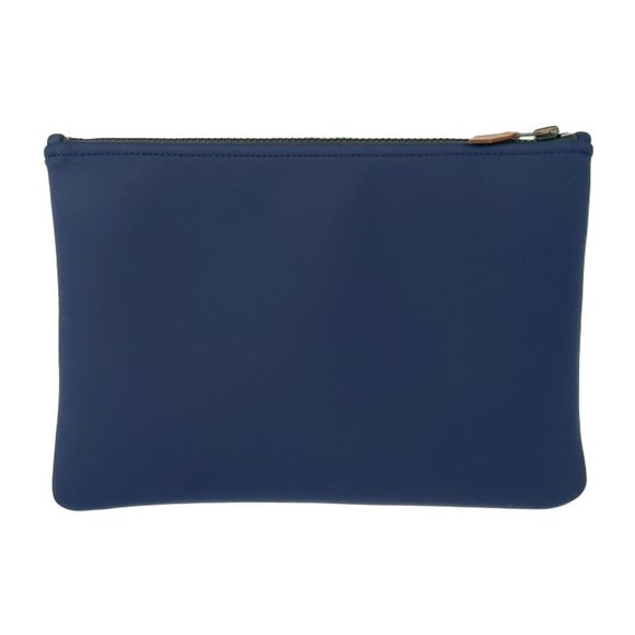 HERMES Hermes Truss Flat MM Neoban Pouch H104312M 01 Navy Polyamide Elastane ... - Picture 3 of 9